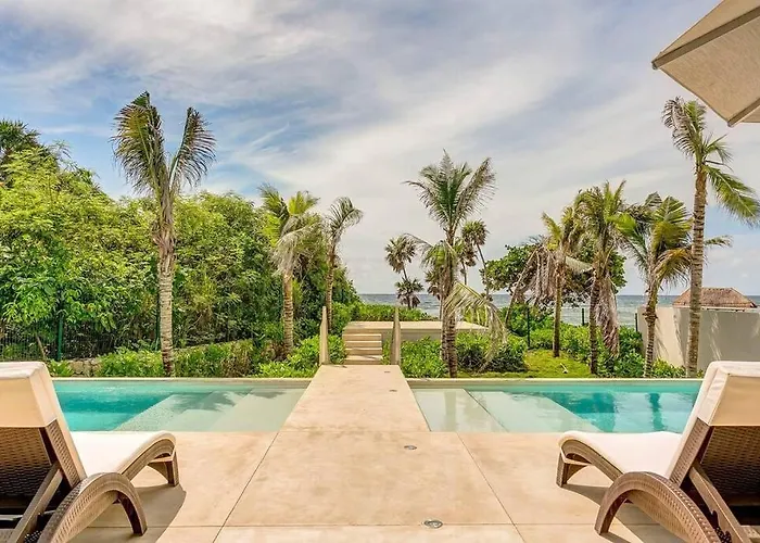 Heaven Access 7 Rooftop Pools W Caribbean Sea Views + Club * Akumal