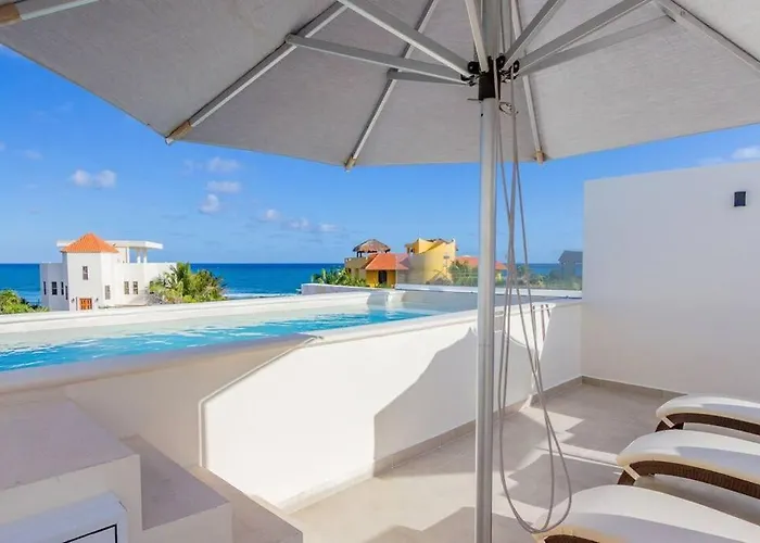 Apartment Heaven Access 7 Rooftop Pools W Caribbean Sea Views + Club Akumal