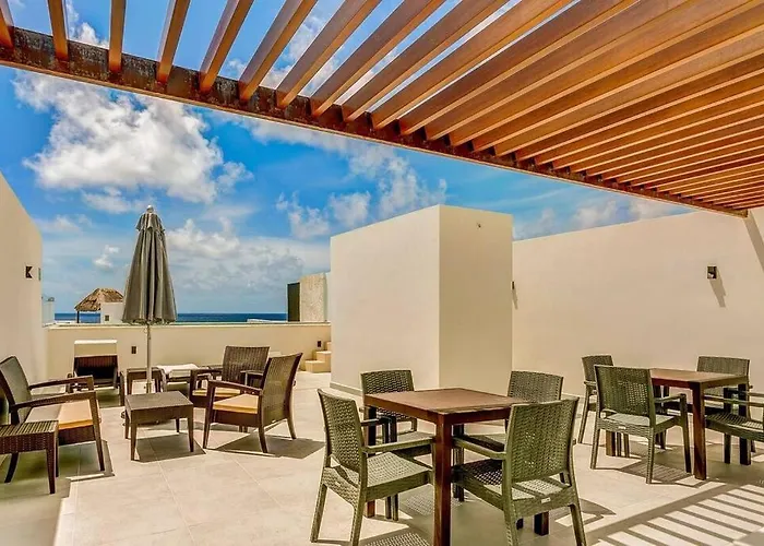 Apartment Heaven Access 7 Rooftop Pools W Caribbean Sea Views + Club
